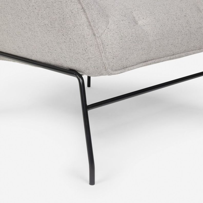 Poltrona Rosen Rudka Tela Gris-4