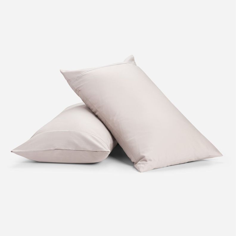 Funda Almohada Rosen 300 Hilos Algodón 50X90 cm Plata-1