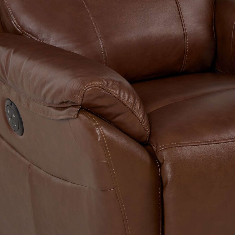 Bergere Rosen Klimt Eléctrico con Alzador Cuero Marrón-8
