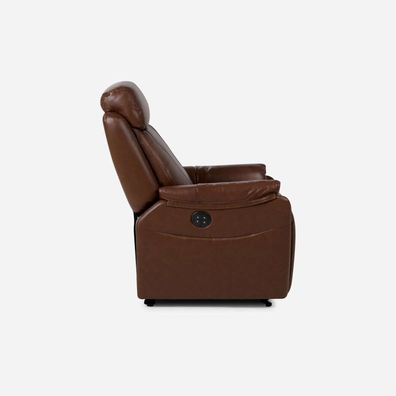 Bergere Rosen Klimt Eléctrico con Alzador Cuero Marrón-6