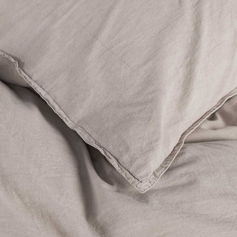 Funda Plumón Froens Algodón Orgánico Beige Súper King-2