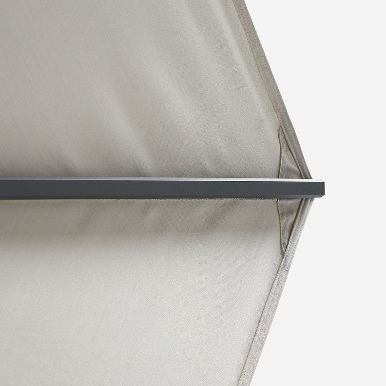 Quitasol Rosen Calpe Cuadrado 300x300 cm Beige-6
