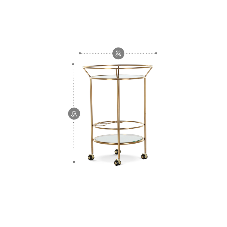 Carro Bar Raval Rosen Bronce-1