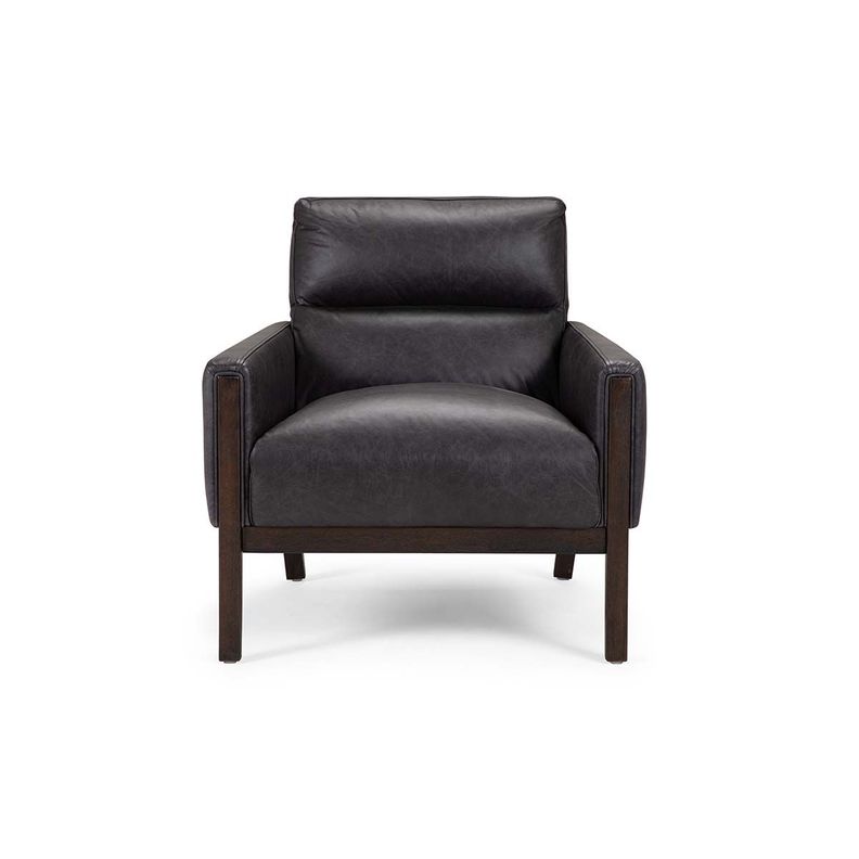 Poltrona Rosen Timber Cuero Stone-3