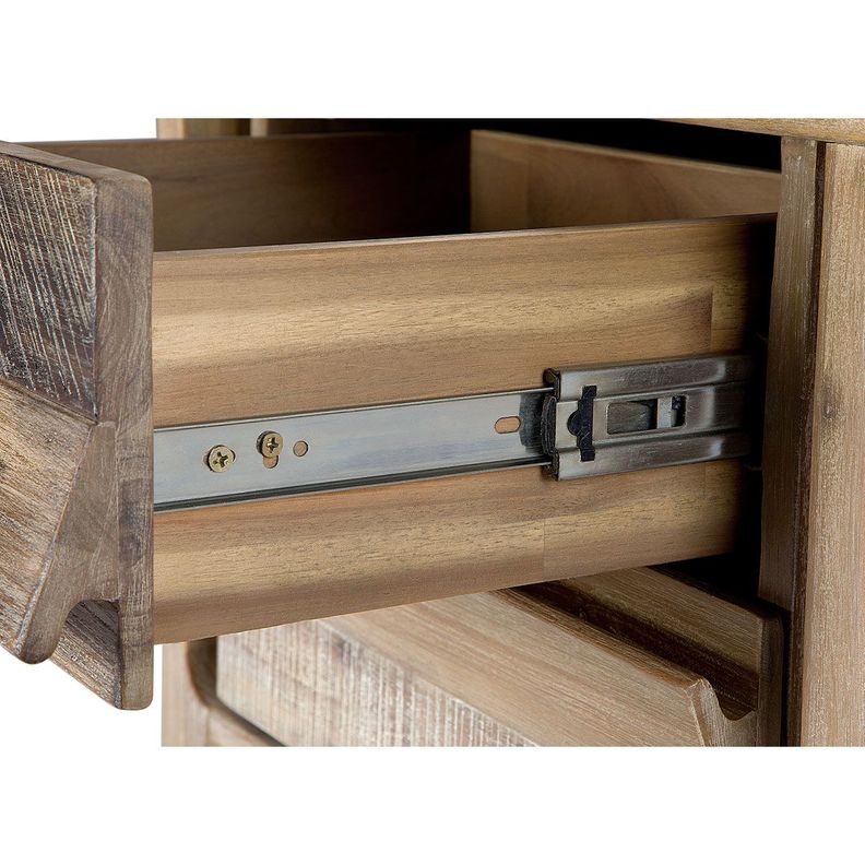 Set Respaldo King + Veladores Madera Rosen Licabeto-4