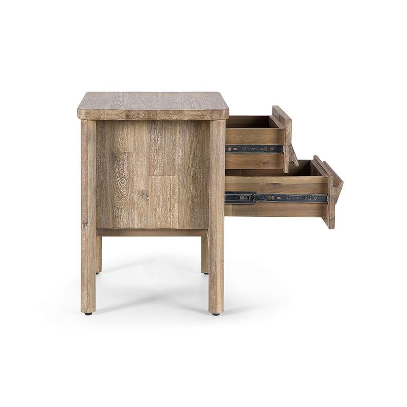 Set Respaldo King + Veladores Madera Rosen Licabeto-5