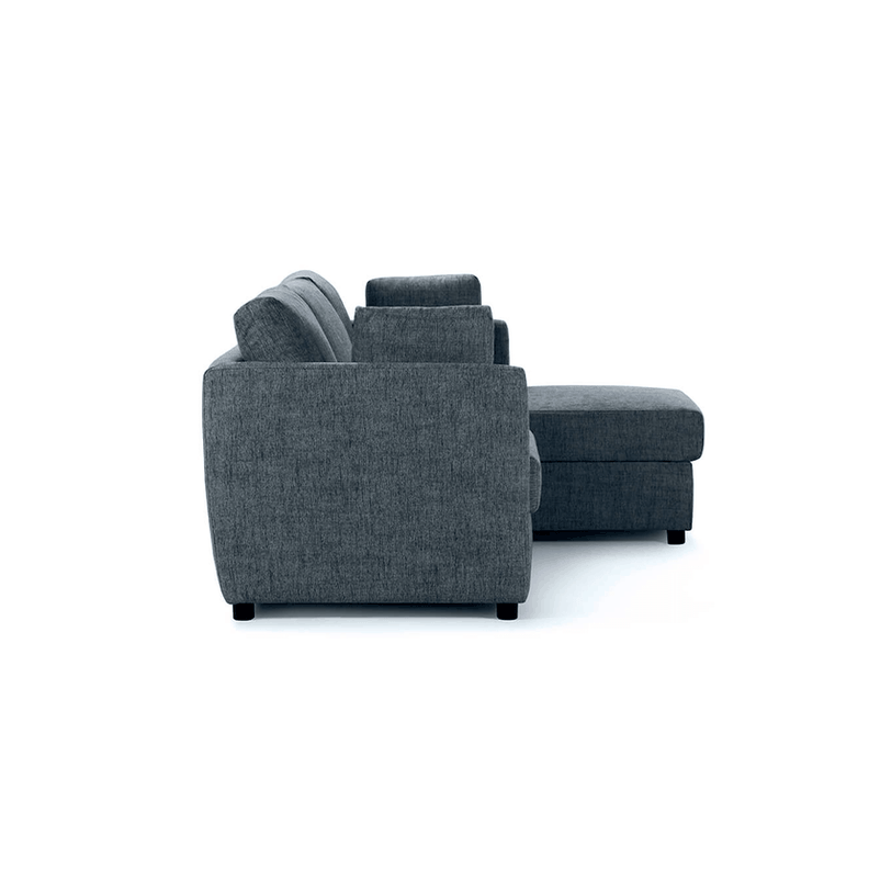 Sofá Seccional Cama Noah Rosen Derecho Melange Denim-2
