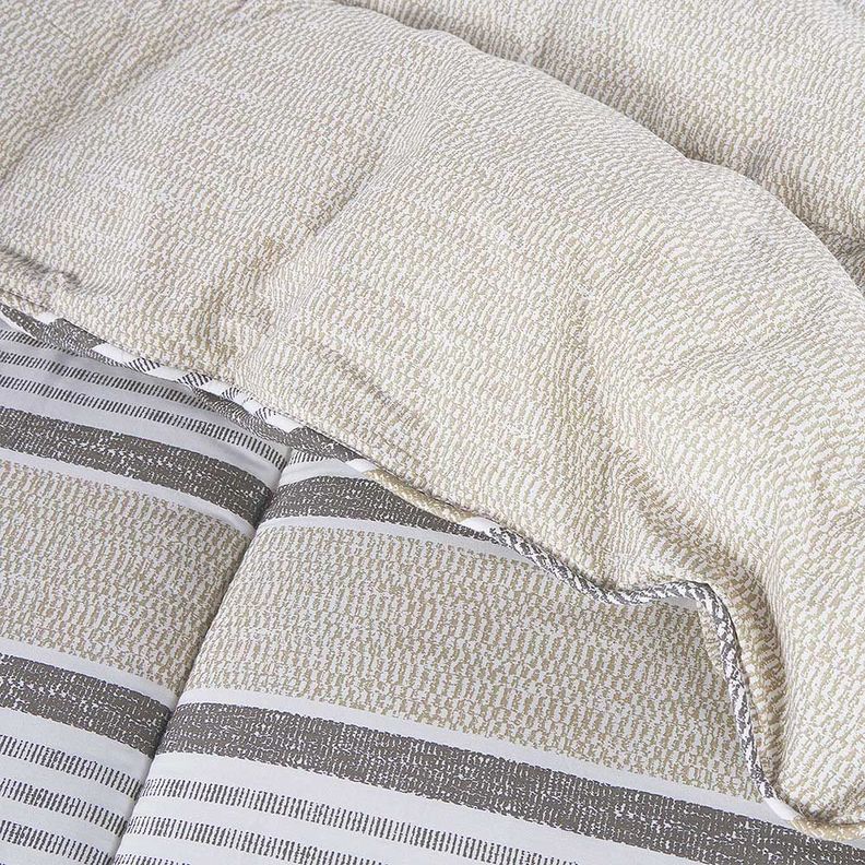 Plumón Algodón Reversible Bali Beige King-4