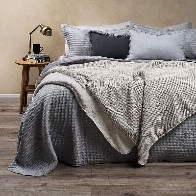 Manta Algodón Sherpa 150 x 200 cm Cozy Arena-1