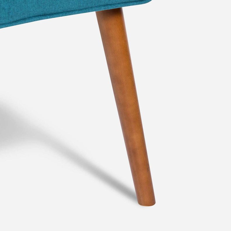 Rosen Poltrona Matilda Tela Azul Teal-8