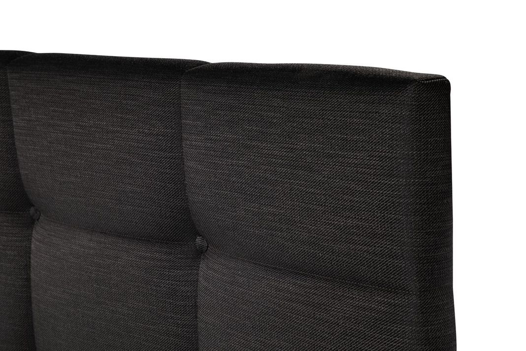 Set Respaldo 1,5 Plazas + Velador Issey Rosen Grafito-2