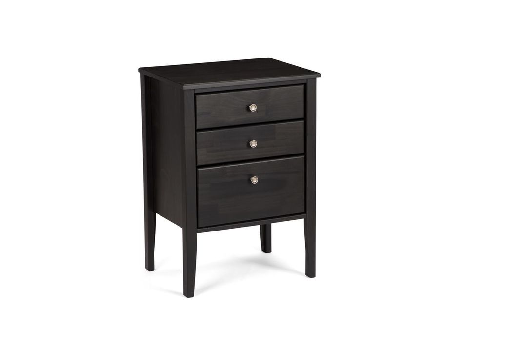 Set Respaldo 1,5 Plazas + Velador Issey Rosen Grafito-3
