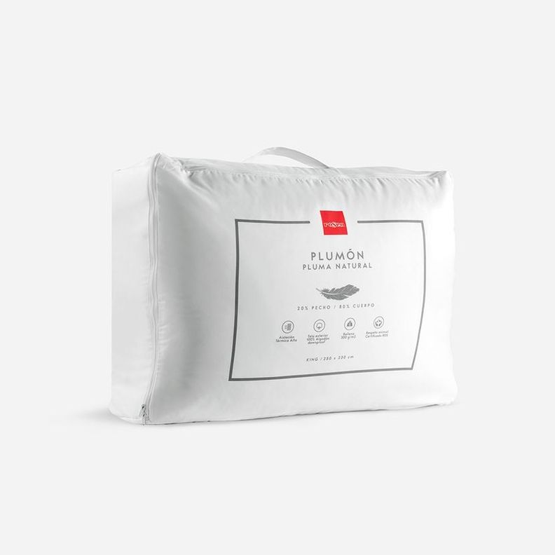 Plumón Rosen Pluma Natural 20% Pecho Súper King-5