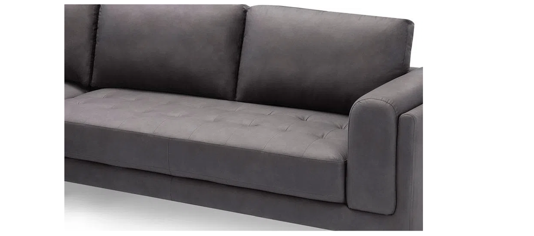 Sofá Seccional Rosen Roxton Derecho Tela Charcoal-3