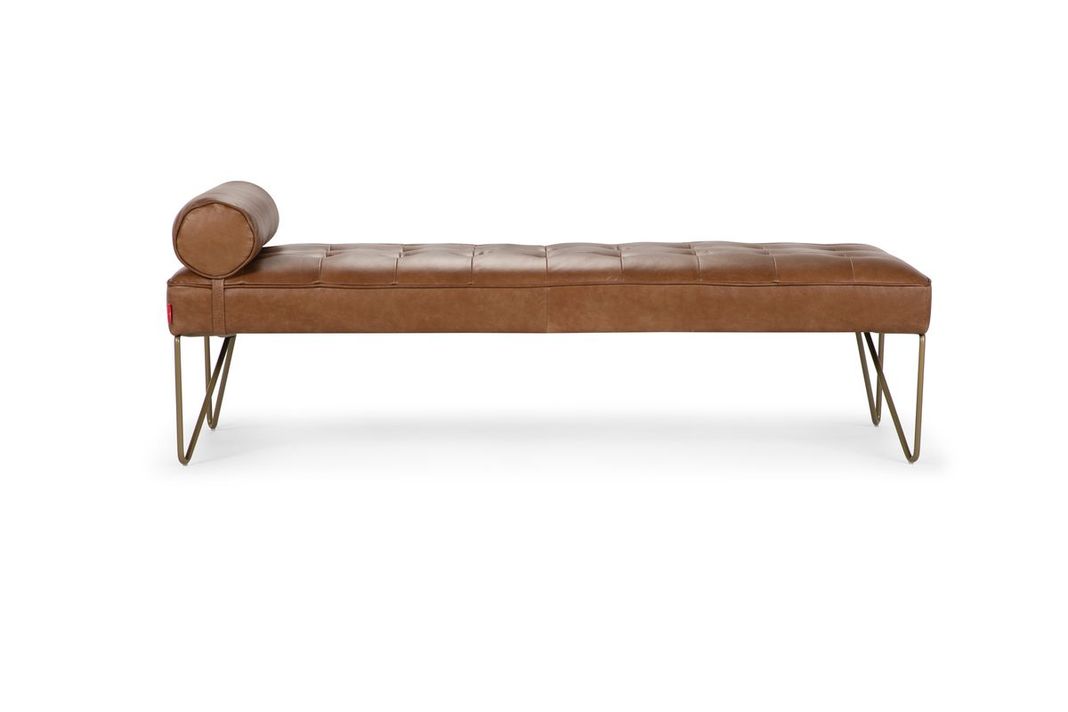 Banqueta Rosen Stepney Cuero Camel-3