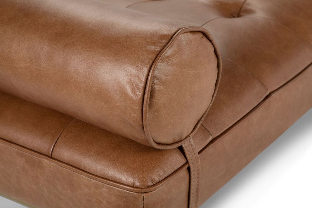 Banqueta Rosen Stepney Cuero Camel-6
