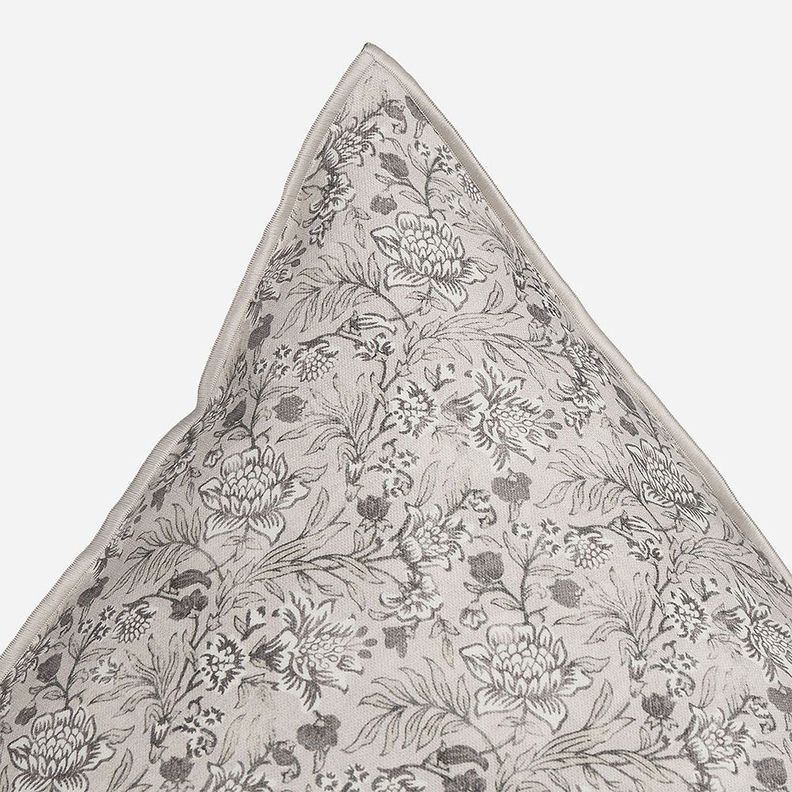 Funda de Cojín Ambiente Algodón Kanpur Beige 60 x 40 cm-2