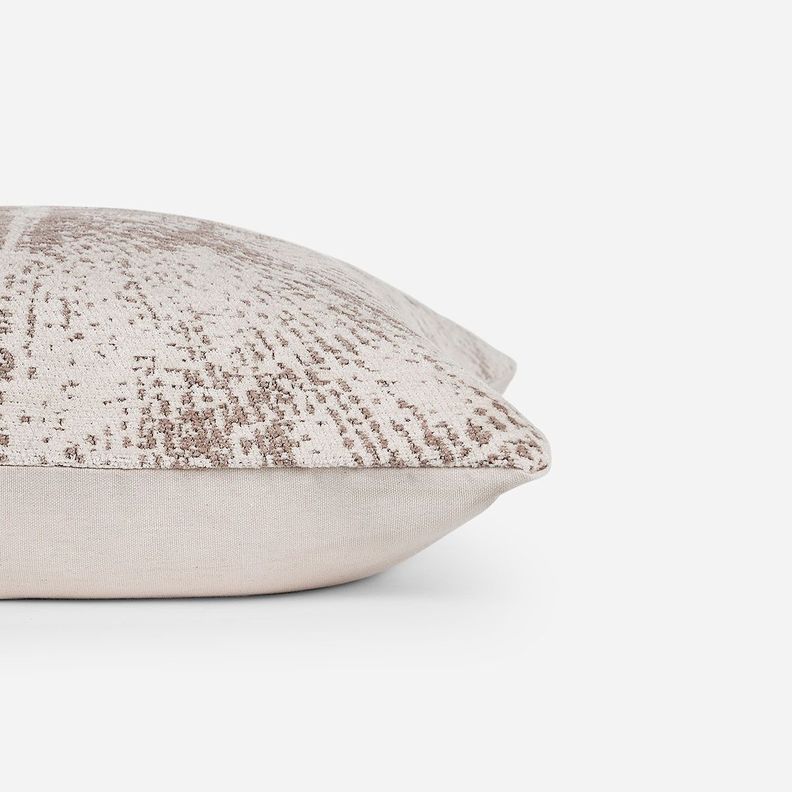 Funda de Cojín Algodón Hanne 50 x 50 cm Beige-1