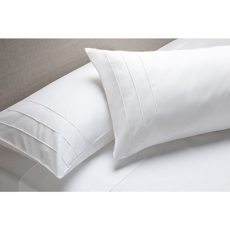 Sábana Rosen 300 Hilos Algodón Lisa Blanca Súper King-1