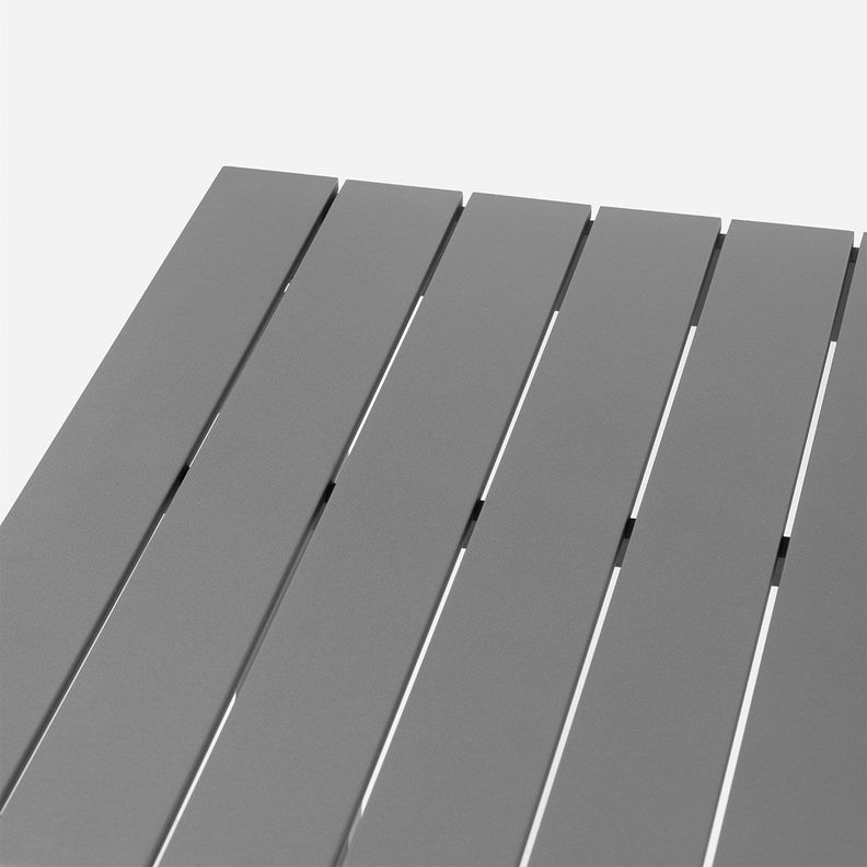 Mesa Bar de Terraza Maitai 178x70x105 cm Gris-1