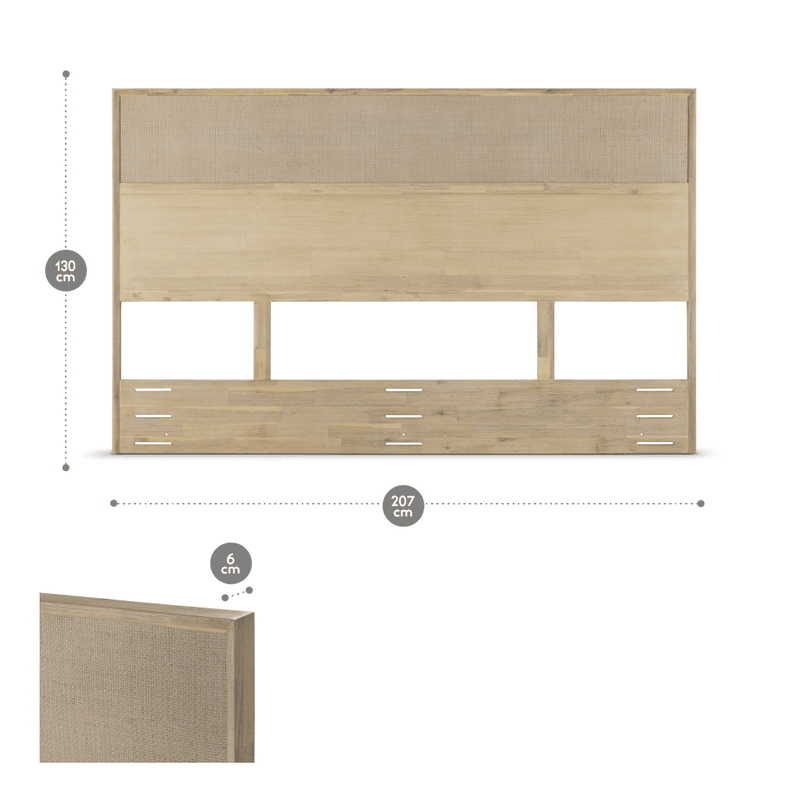 Respaldo Halsey King Rosen Madera-Rattán-1