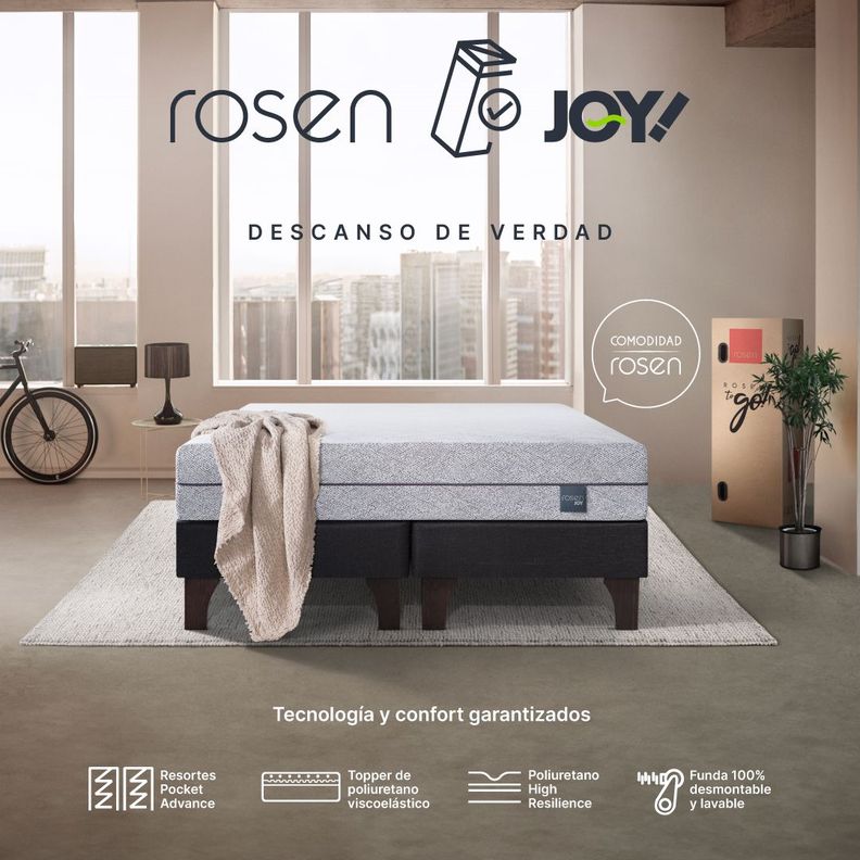 Colchón en Caja Rosen Joy 1.5 Plazas 105 x 190 cm-2