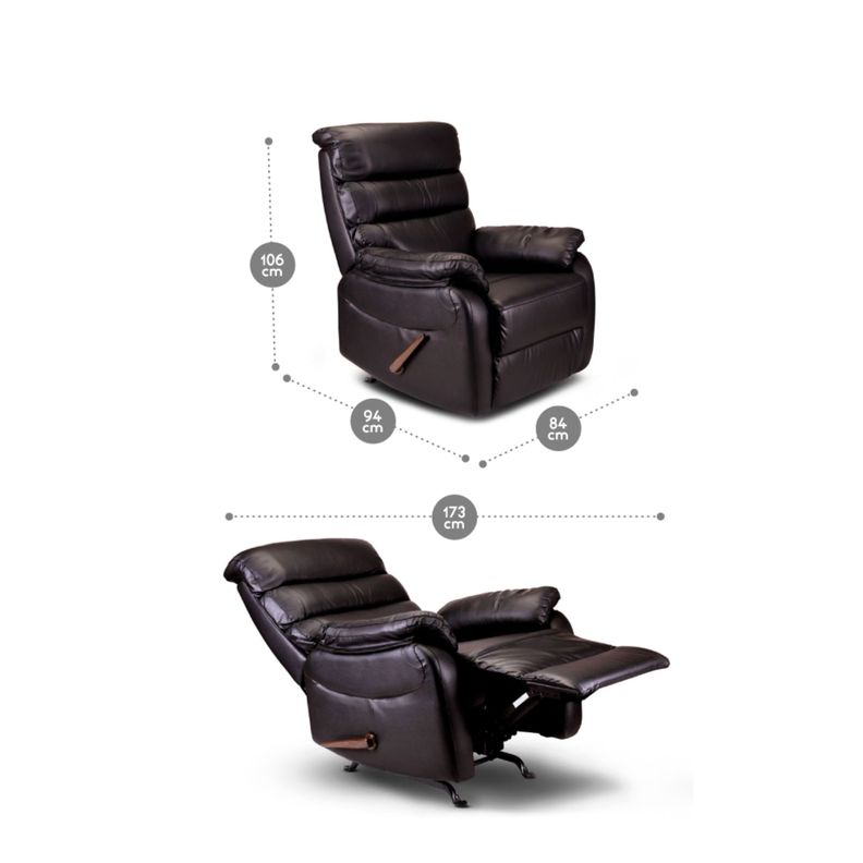 Bergere Rosen Magrit Leather Match Manual Chocolate-1