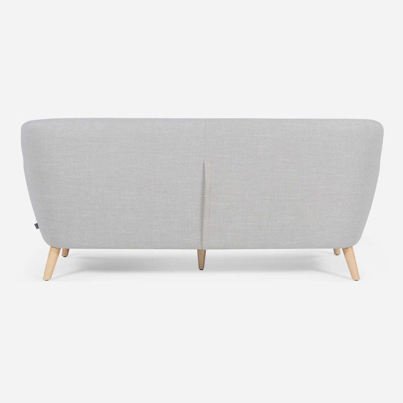 Sofá Rosen Rafaella Tela Beige Claro 3 Cuerpos-3