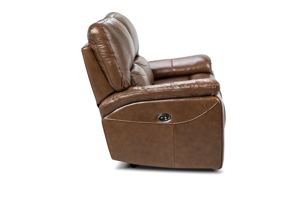 Rosen Sofá Reclinable Poch Cuero 2 Cuerpos-5