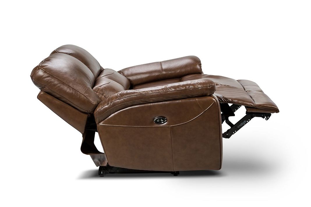 Rosen Sofá Reclinable Poch Cuero 2 Cuerpos-7