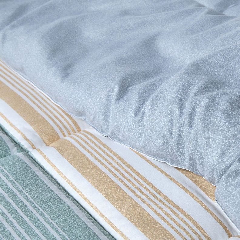 Plumón Reversible Soft Touch Alirio Azul Súper King-5