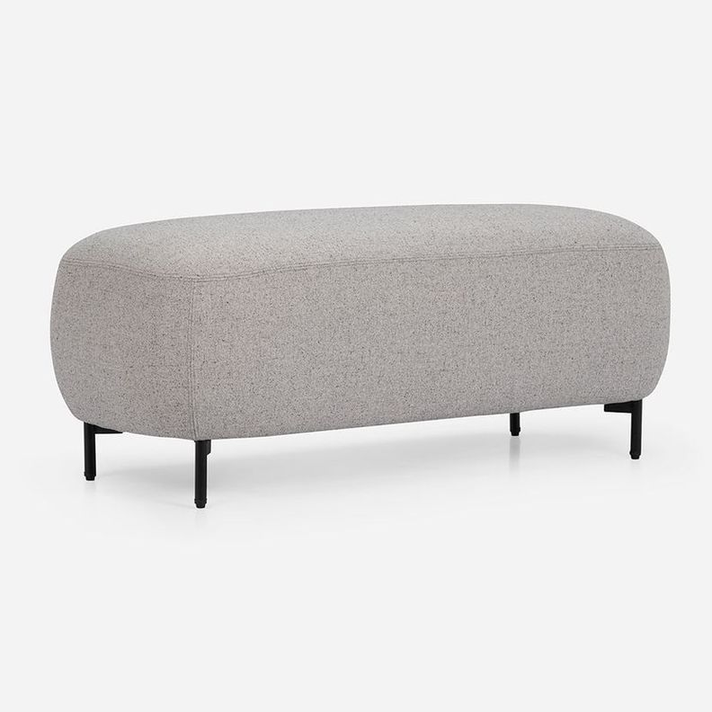 Pouf Rosen Grand Large Tela Ceniza-0