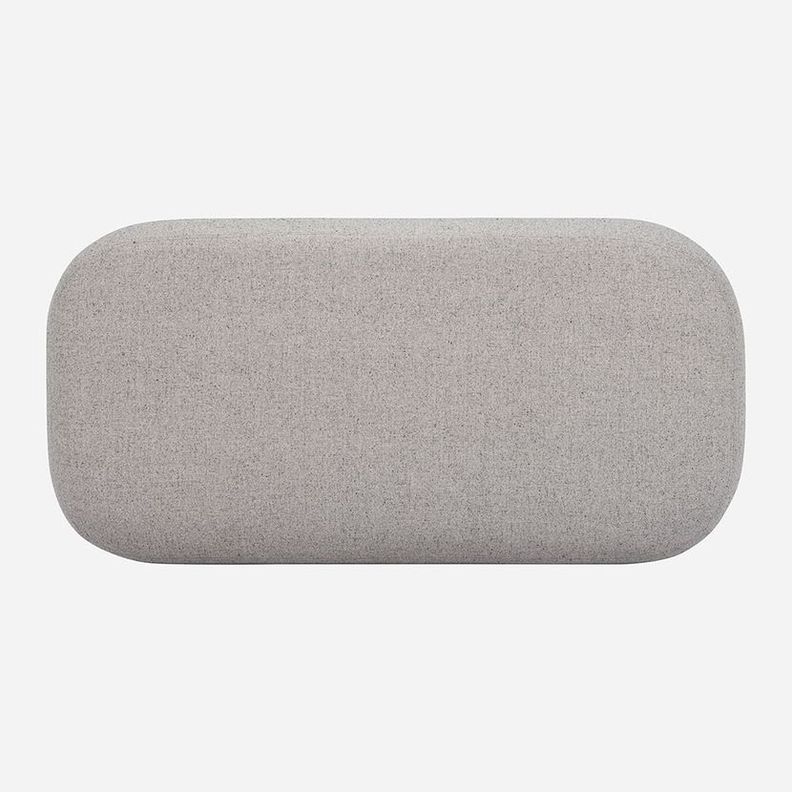 Pouf Rosen Grand Large Tela Ceniza-3