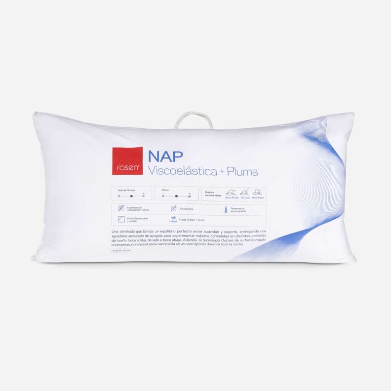 Almohada Rosen Viscoelástica Pluma Nap King-0