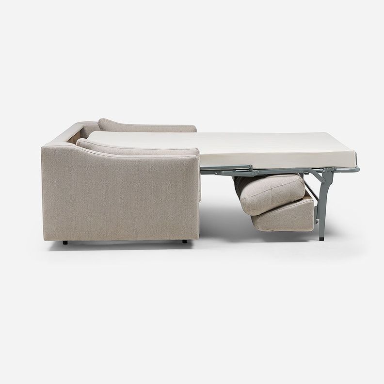 Sofá Cama Tyler One Fold 3 Cuerpos Tela Arena-6