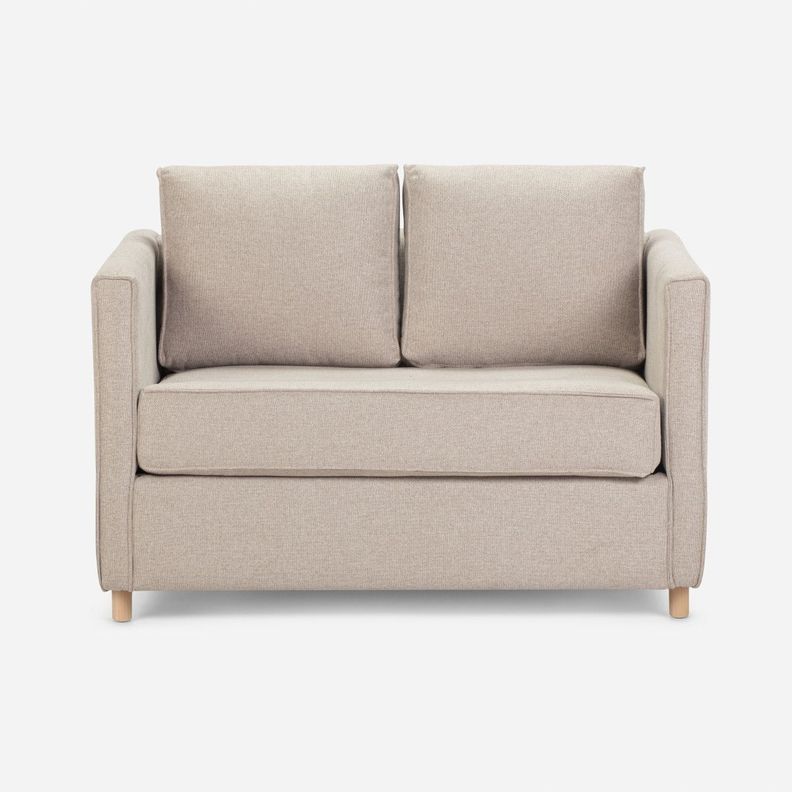 Sofa Cama Rosen Lido 1,5 Cuerpos Tela Latte-3