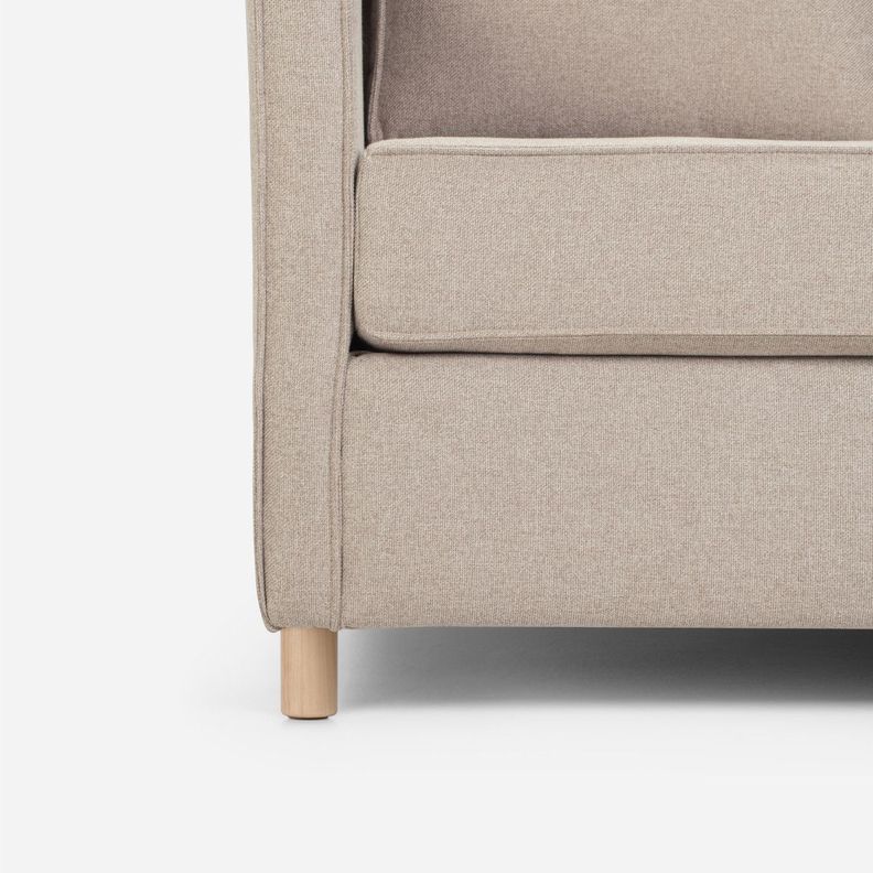 Sofa Cama Rosen Lido 1,5 Cuerpos Tela Latte-5