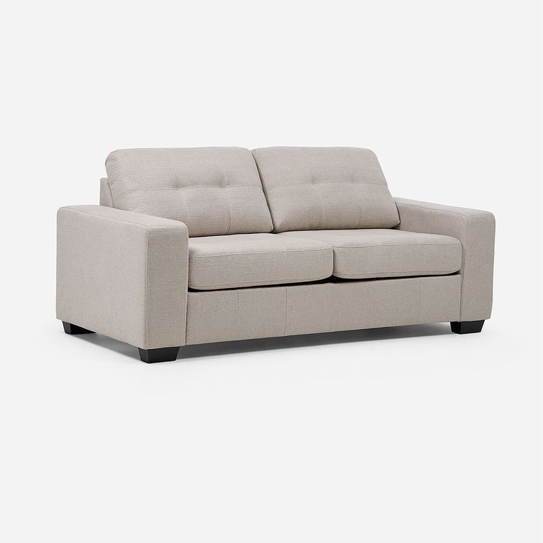 Sofá Cama Dream 3 Cuerpos Tela Taupe-0