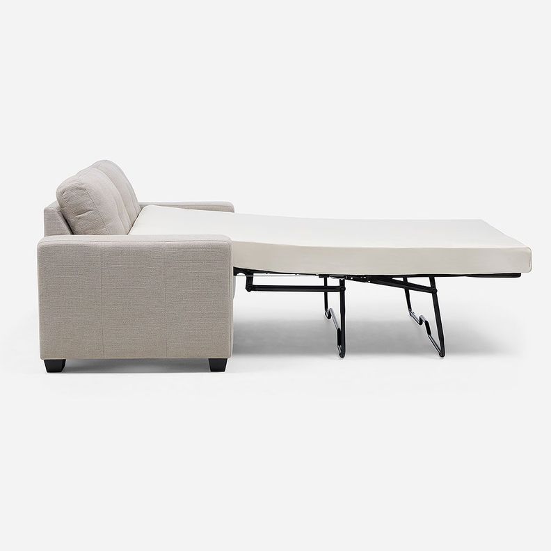 Sofá Cama Dream 3 Cuerpos Tela Taupe-7