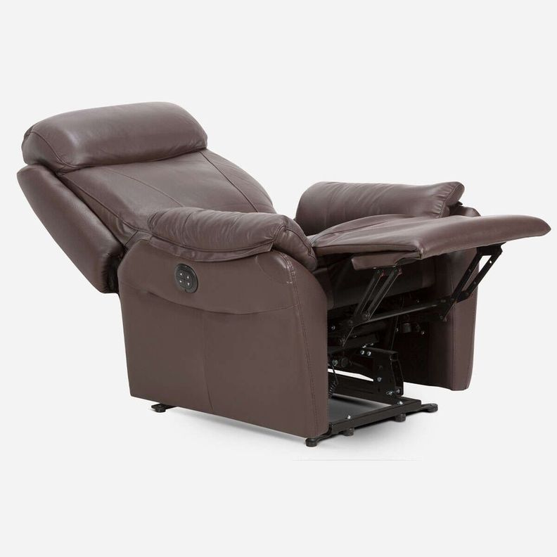 Bergere Rosen Klimt Eléctrico con Alzador Cuero Café-3