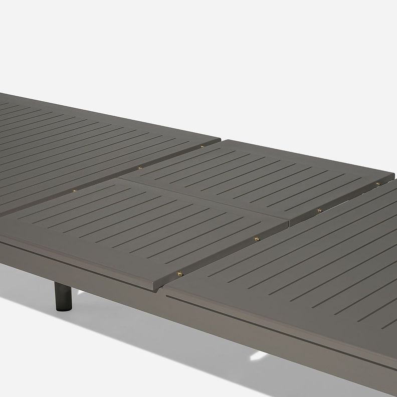 Mesa de Comedor de Terraza Tallows 8 Personas Gris-7