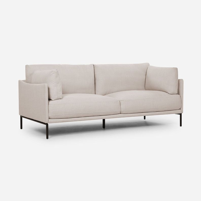 Sofá Rosen Thamova 3 Cuerpos Tela Beige-0