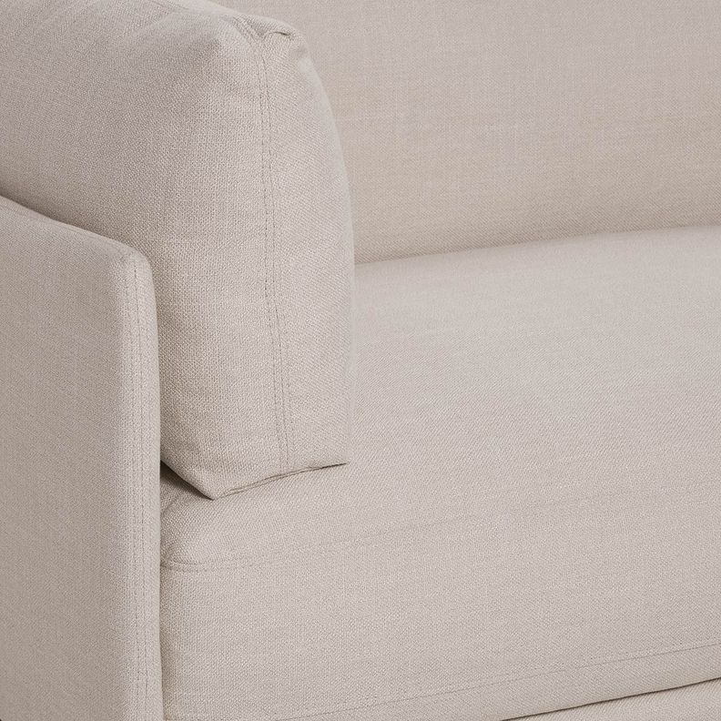 Sofá Rosen Thamova 3 Cuerpos Tela Beige-4