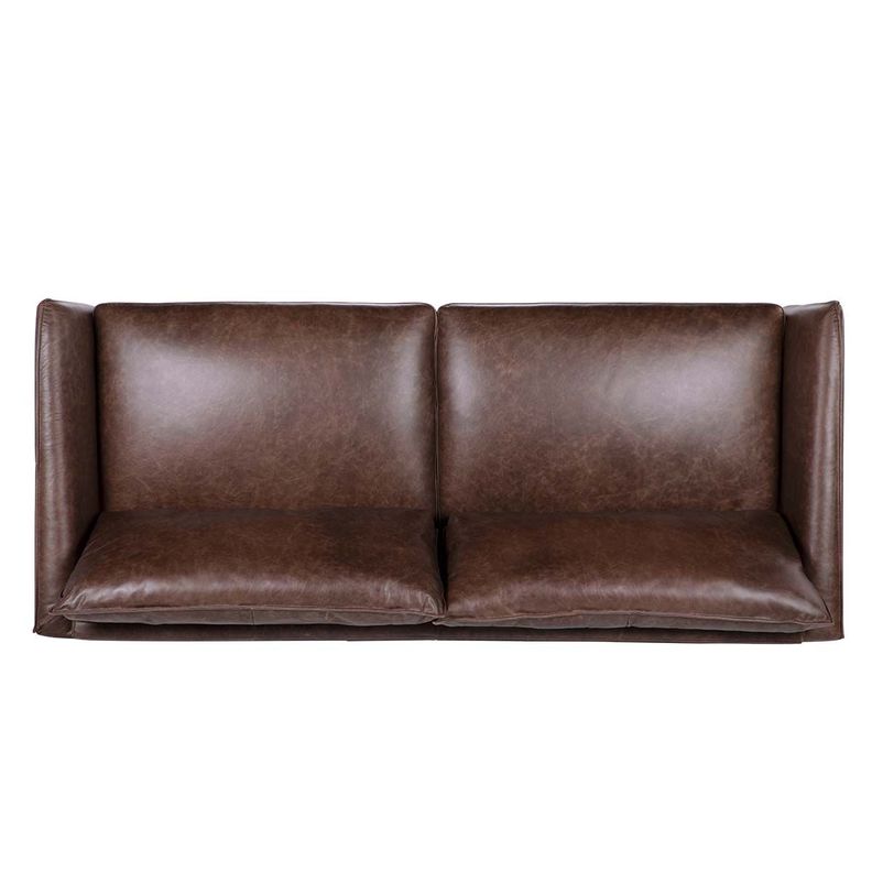 Sofá Rosen Westwood 3 Cuerpos Cuero Moro-3