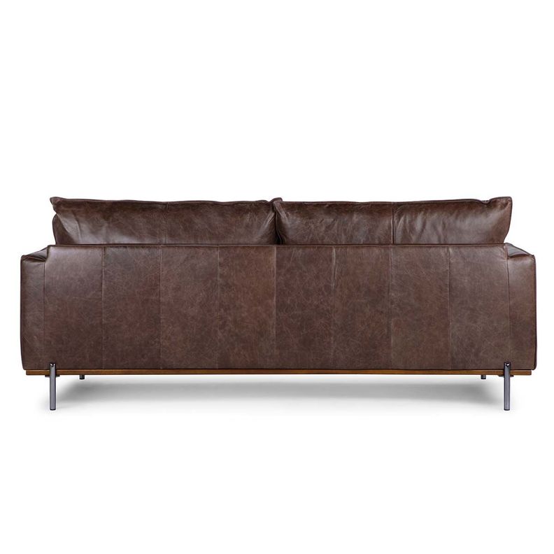 Sofá Rosen Westwood 3 Cuerpos Cuero Moro-5