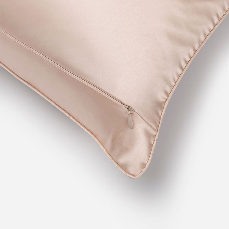 Funda Almohada Rosen Seda King 51x95 cm Rosa-3