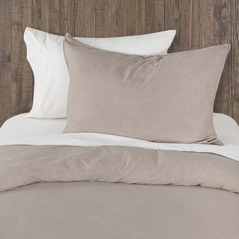 Funda Plumón Froens Algodón Orgánico Beige 1,5 Plazas-1