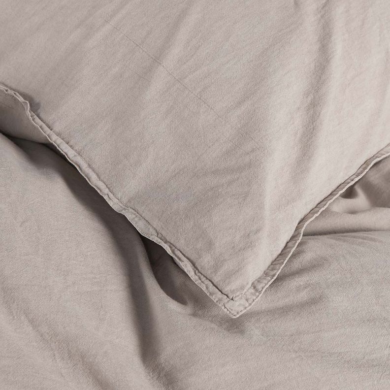 Funda Plumón Froens Algodón Orgánico Beige 1,5 Plazas-2