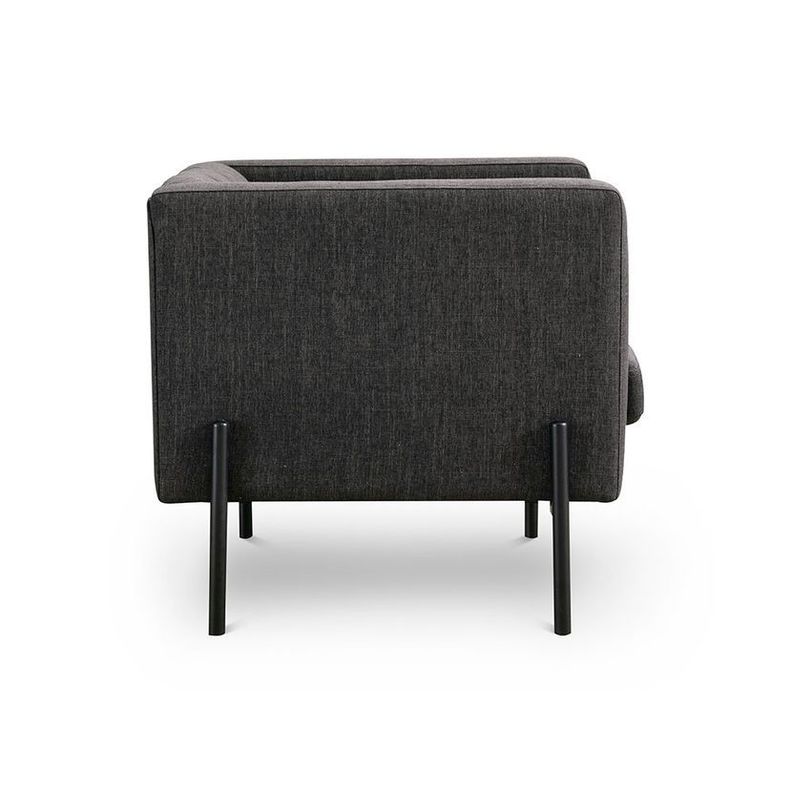 Poltrona Rosen Drolet Tela Grafito-2