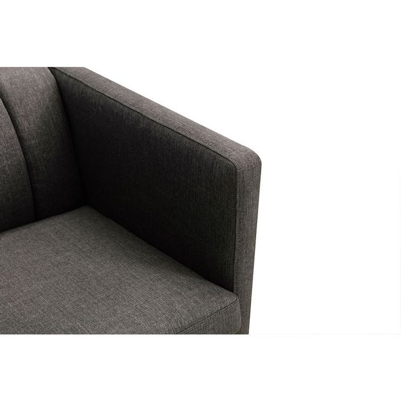 Poltrona Rosen Drolet Tela Grafito-4